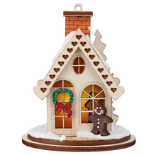 Load image into Gallery viewer, OLD WORLD CHRISTMAS GINGER COTTAGES GINGERBREAD COTTAGE CHRISTMAS ORNAMENT 80001
