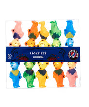 Load image into Gallery viewer, KURT ADLER 11.5&#39; UL 10-LIGHT GRATEFUL DEAD DANCING BEARS LIGHT SET GD9141
