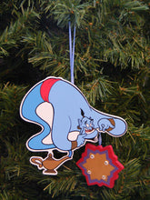 Load image into Gallery viewer, VINTAGE KURT ADLER OFFICIALLY LICENSED DISNEY&#39;S ALADDIN GENIE CHRISTMAS ORNAMENT
