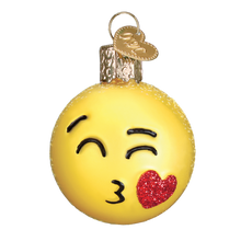 Load image into Gallery viewer, OLD WORLD CHRISTMAS MINI EMOJI GLASS CHRISTMAS ORNAMENT SET 14024
