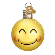 Load image into Gallery viewer, OLD WORLD CHRISTMAS MINI EMOJI GLASS CHRISTMAS ORNAMENT SET 14024

