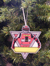 Load image into Gallery viewer, VINTAGE KSA RED VR TROOPER WOOD CHRISTMAS ORNAMENT 1995
