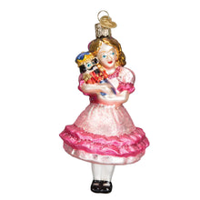 Load image into Gallery viewer, OLD WORLD CHRISTMAS CLARA GLASS NUTCRACKER SUITE CHRISTMAS ORNAMENT 10112
