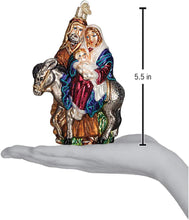 Load image into Gallery viewer, OLD WORLD CHRISTMAS FLIGHT TO EGYPT GLASS CHRISTMAS ORNAMENT 10209
