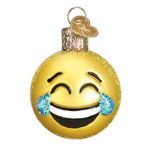 Load image into Gallery viewer, OLD WORLD CHRISTMAS MINI EMOJI GLASS CHRISTMAS ORNAMENT SET 14024
