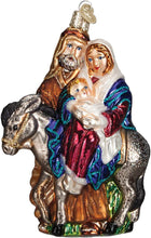 Load image into Gallery viewer, OLD WORLD CHRISTMAS FLIGHT TO EGYPT GLASS CHRISTMAS ORNAMENT 10209
